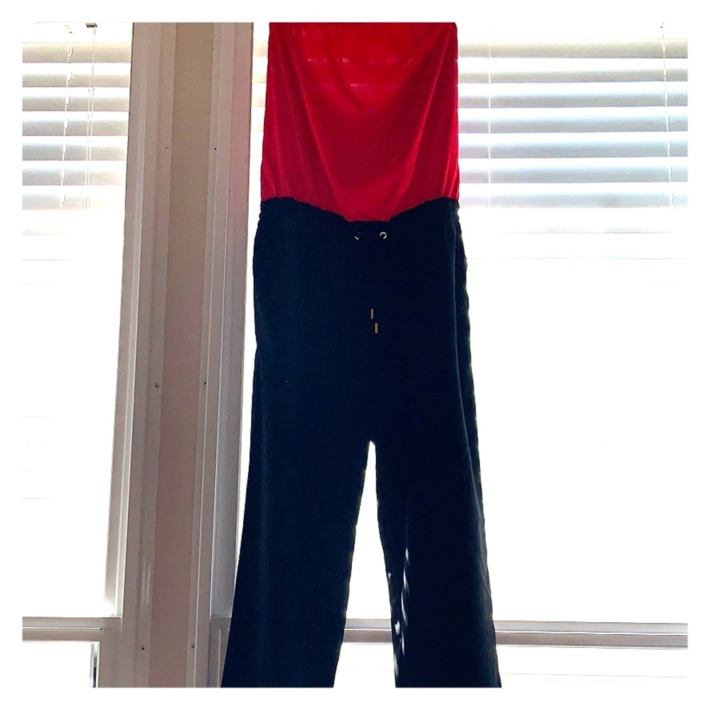 Express Red/Black Jumpsuit